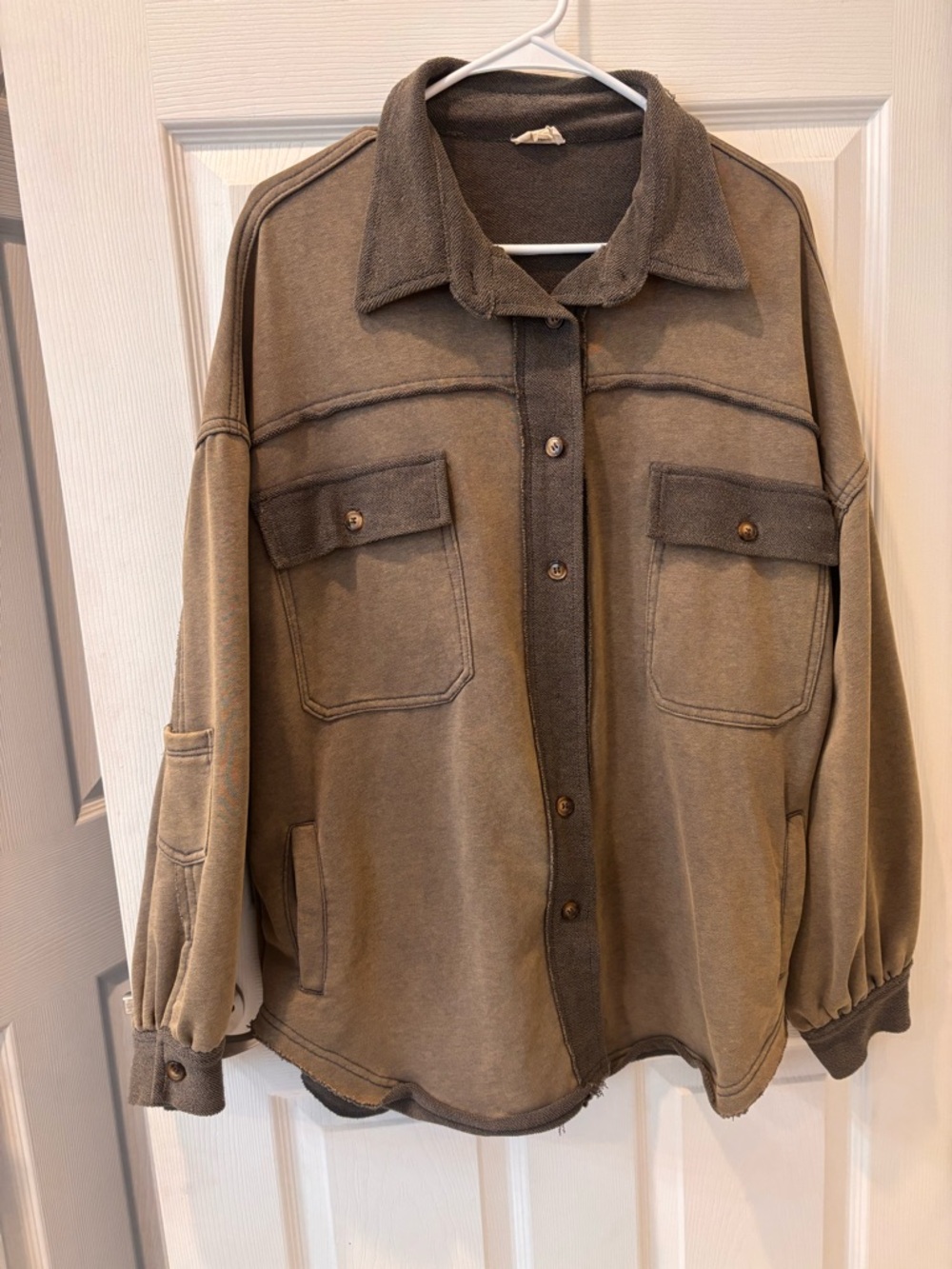 POL Oversized Shacket‎